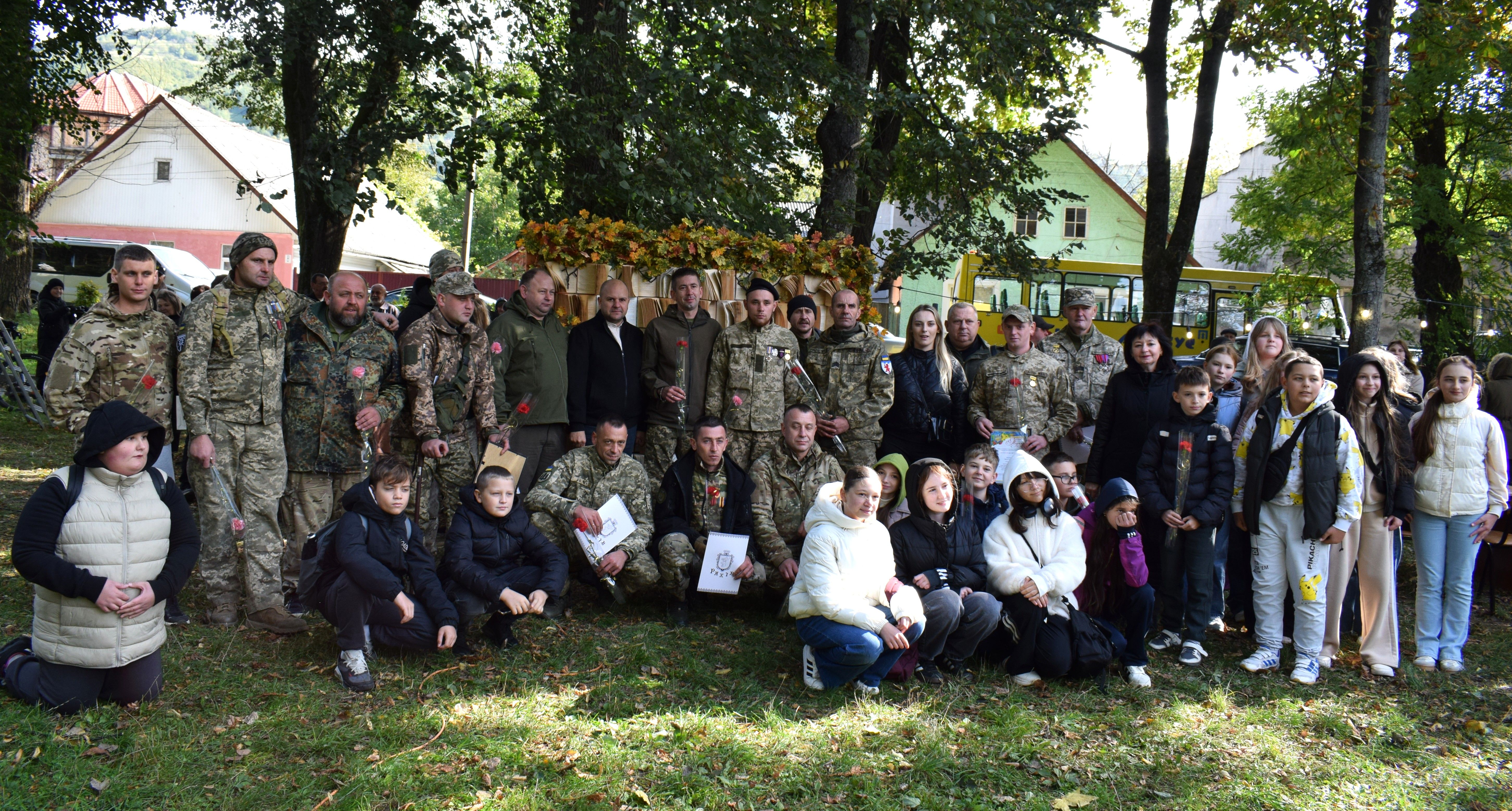 Привітали наших військових із Днем захисників і захисниць України