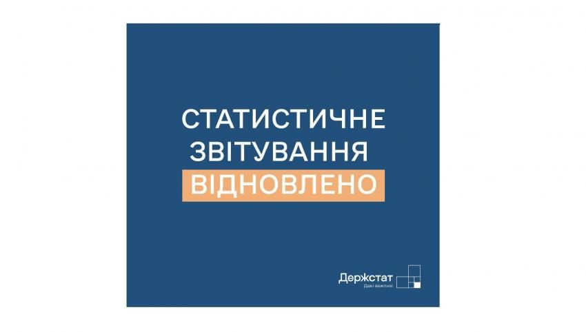Із 5 липня 2025 року відновлено обов’язкове подання статистичної та фінансової звітності